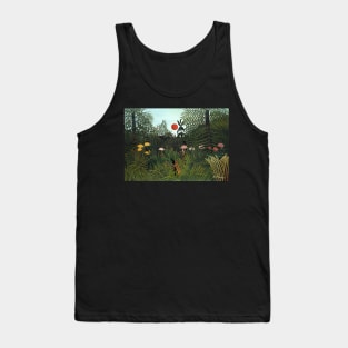 Jungle with Setting Sun, 1910 Tank Top